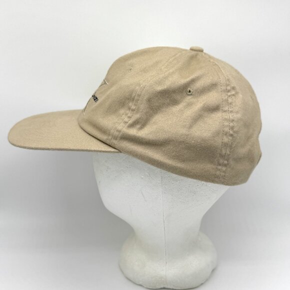 Vintage Calvin Klein Jeans Womens Snapback Hat DEADSTOCK w/ Tags Tan Adjustable